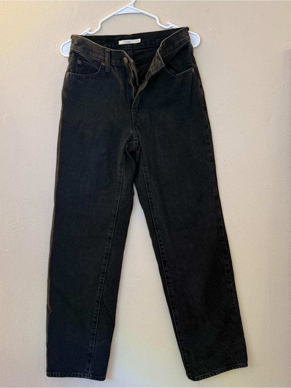 Levi's Black Baggy Jeans